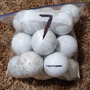 La bot lot of 16 golf balls bag 7
